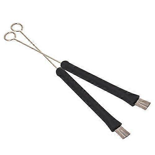 2 x Retractable Jazz Drum Brushes