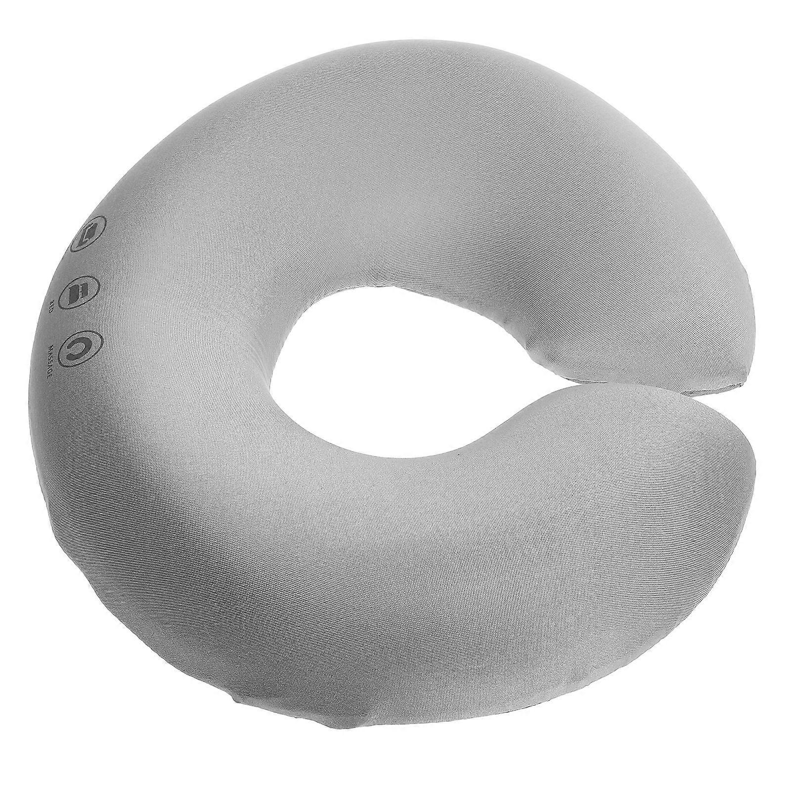 U Shaped Memory Foam Massage Pillow for Neck, Ergonomic Face Cushion for Beauty Salons, Relaxation and