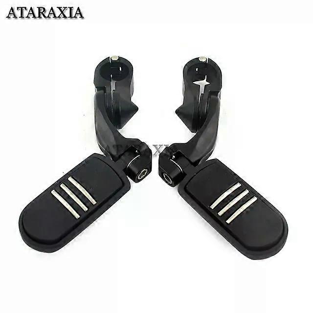 32mm 11/4" Motorcycle Highway Crash Bar Pegs Short Footpegs Clamps Engine Guard Mounts Fit For Harley Softail Touring Dyna Custom