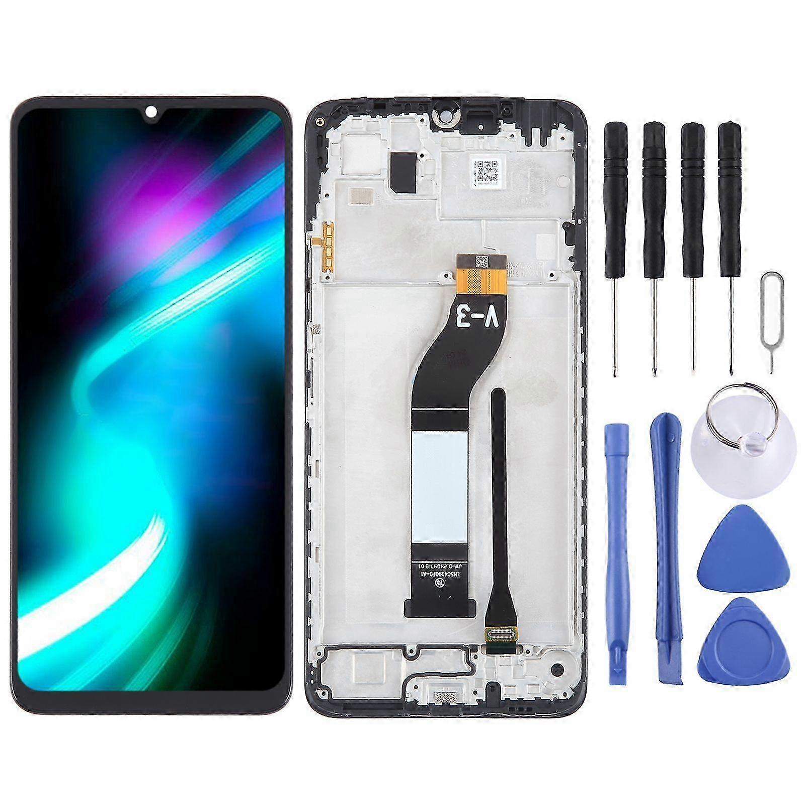 IPS LCD Screen with Frame For Xiaomi Poco M6 5G SZRH A-YH
