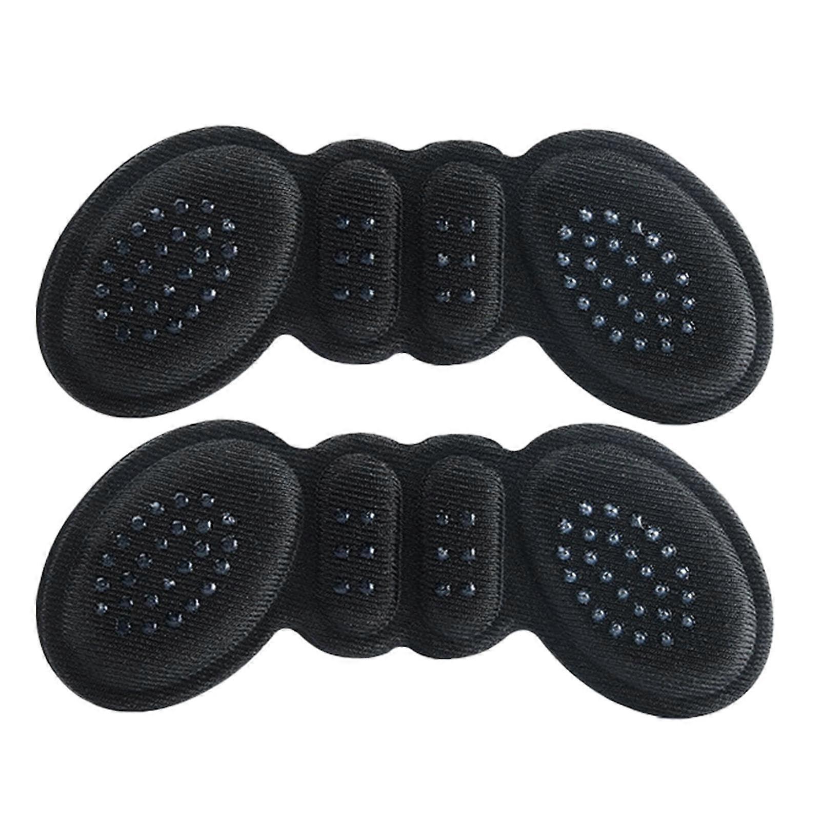 Heel Pads for Shoes | Black Heel Cushion Protector | 1 Pair Insulated Heel Inserts for Comfort and Support