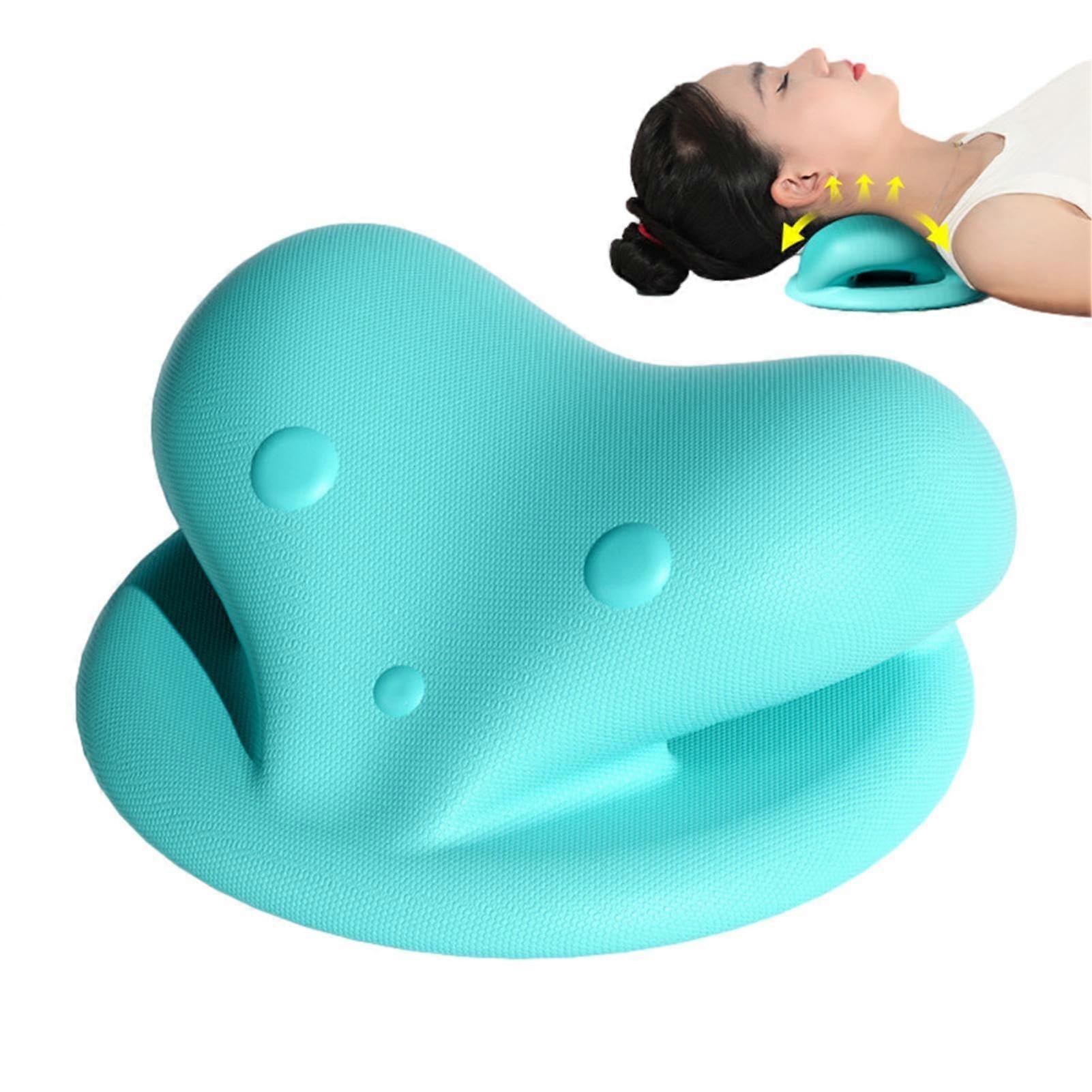 Neck Support Pillow Neck Support, Relaxation Pillow for Spine Alignment, Elastic Neck Support Pillow