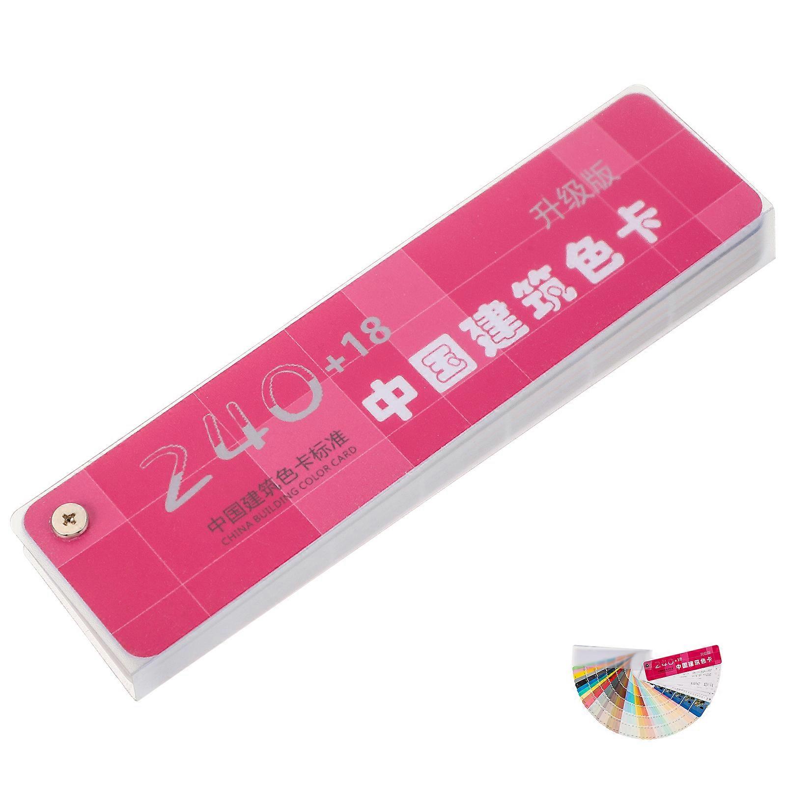 Professional Architecture Paint Color Cards For Painting Projects And Color Selection 1 Set Small Card Shape