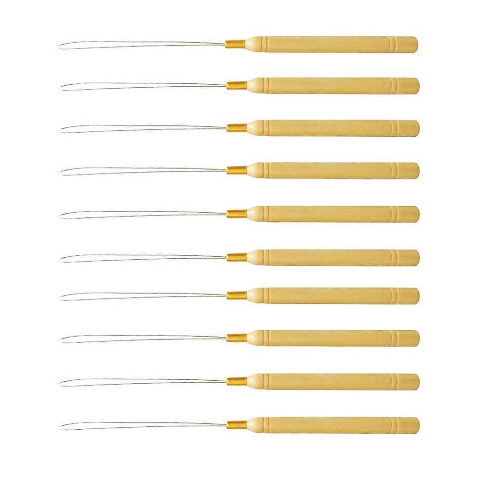 10Pcs Loop Crochet Wig Tools for Hair Extension Special Crochet Size