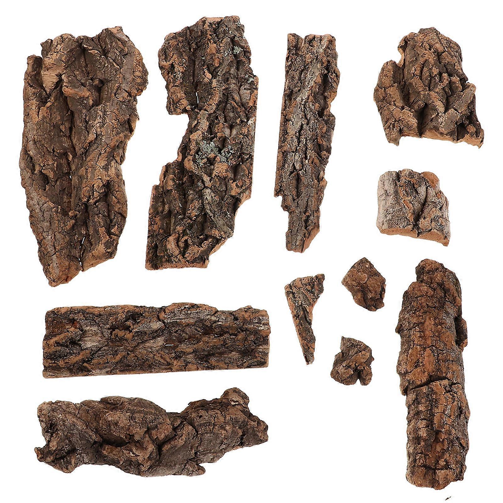Natural Cork Bark for Reptile Terrariums – Unique Shapes for Bearded Dragons, Snakes, and Tortoises Habitat Decoration