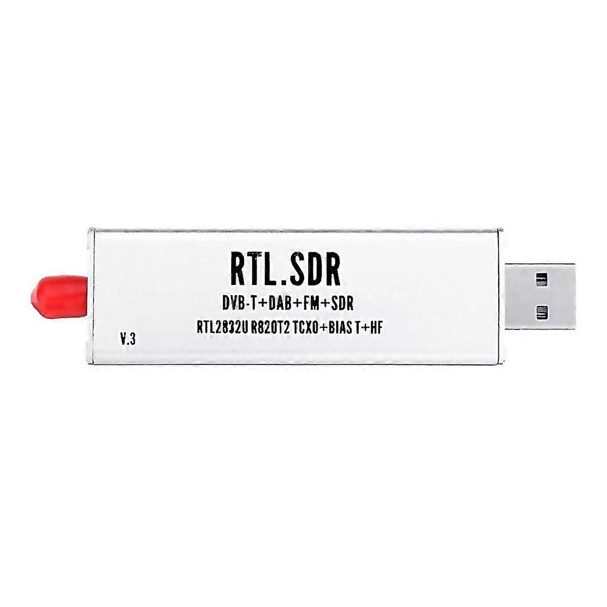 For 01mhz17ghz Tcxo Rtl Sdr Receiver R820t2 Usb Rtlsdr Dongle With 05ppm Tcxo Sma Mjzsee A300u