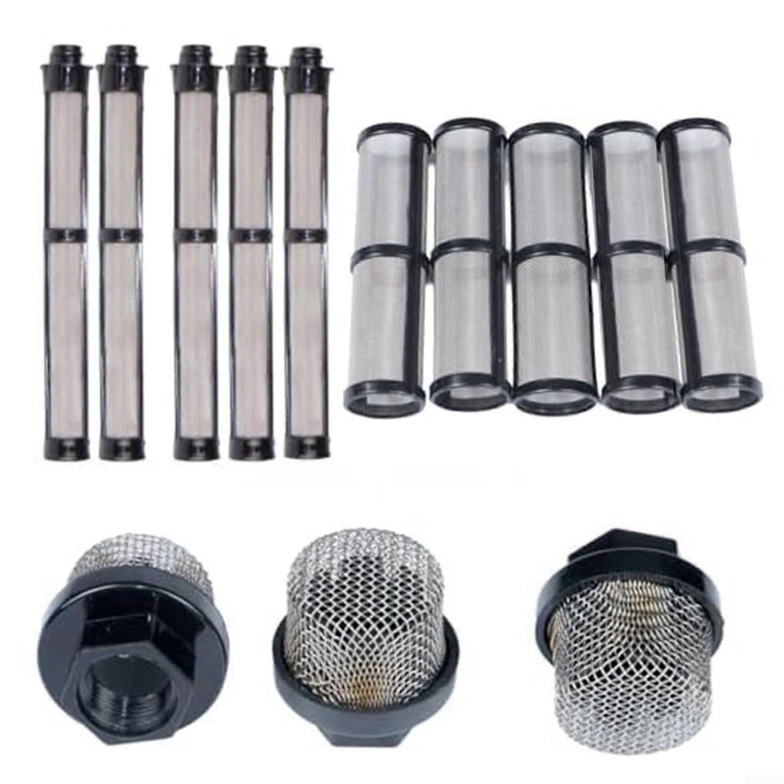 pressure airless spray machine filter fittings, suction tube filters, pump inner core filters, filter screens