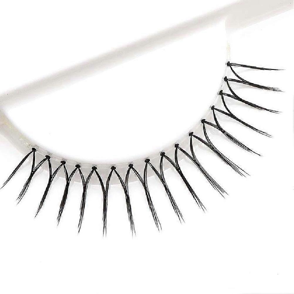 U-shaped False Eyelashes Extension Natural Wispy Reusable