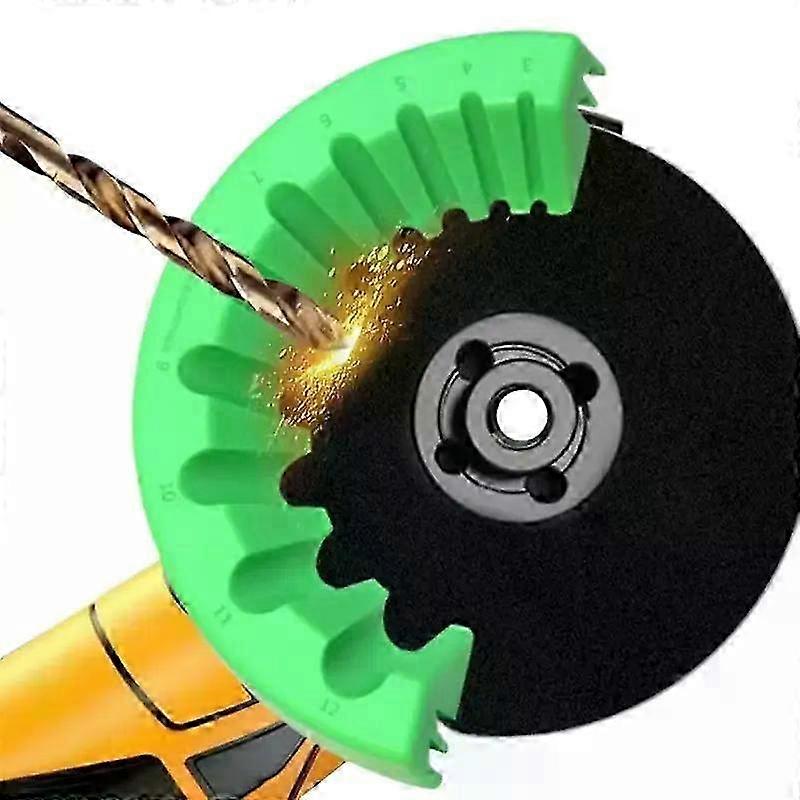 Drill Bit Sharpener For All Bits Portable Drill Bit Sharpener Portable 3-12mm Multi-Multi-Sizes Power Tool Polishing Attachment hwy