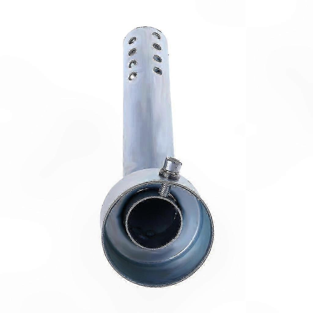 48mm Universal Motorcycle Exhaust Baffle Silencer Elbow 175mm Length Db Killer Muffler Insert End Can Angled