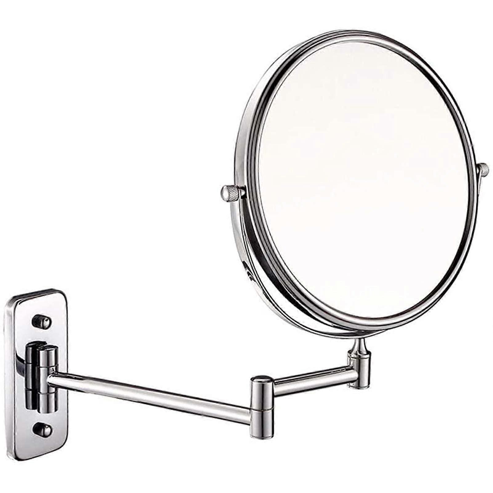 MakeUp Mirror/Folding Mirror/Bathroom WallMounted MakeUp Mirror/Retractable WallMounted Magnifying DoubleSided Mirror Ref: 9017