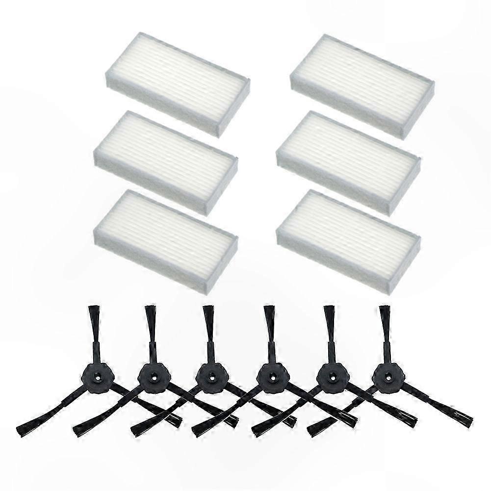 Compatible Side Brush and HEPA Filter for Robotic Vacuum Cleaner Models V3 V3S V5 V5S Pro Accessories
