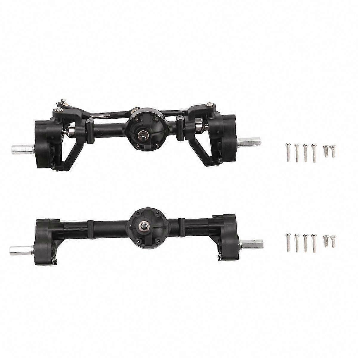 2Pcs Front Rear Portal Axle for C14 C24 C24-1 C34 C44 B14 B24 1/16 RC Car Upgrade Parts