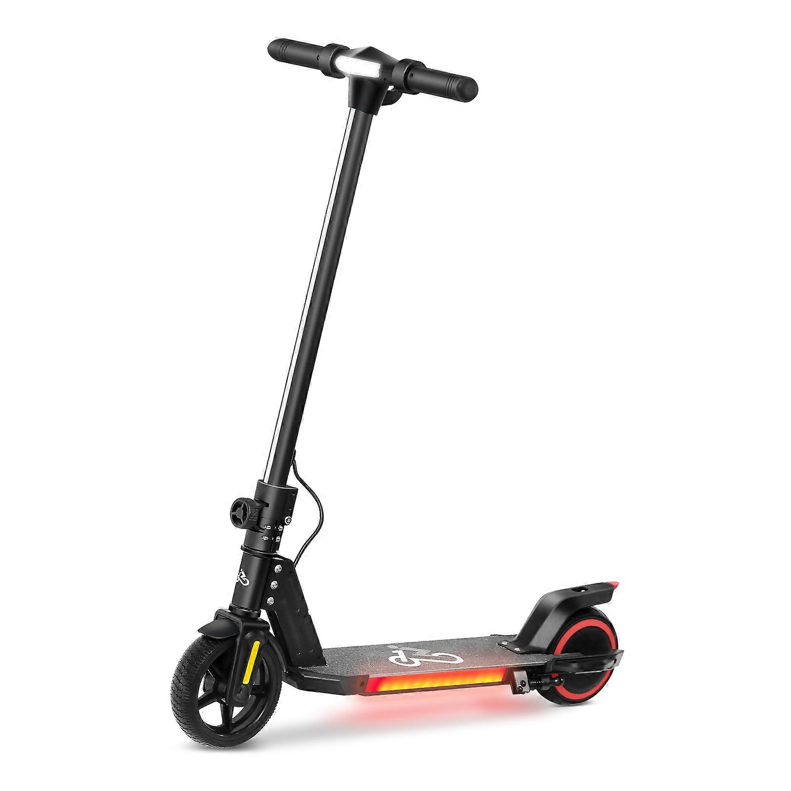Emoko A43 electric scooter, equipped with a 130W motor, LCD display, foldable design, suitable for children aged 6-12