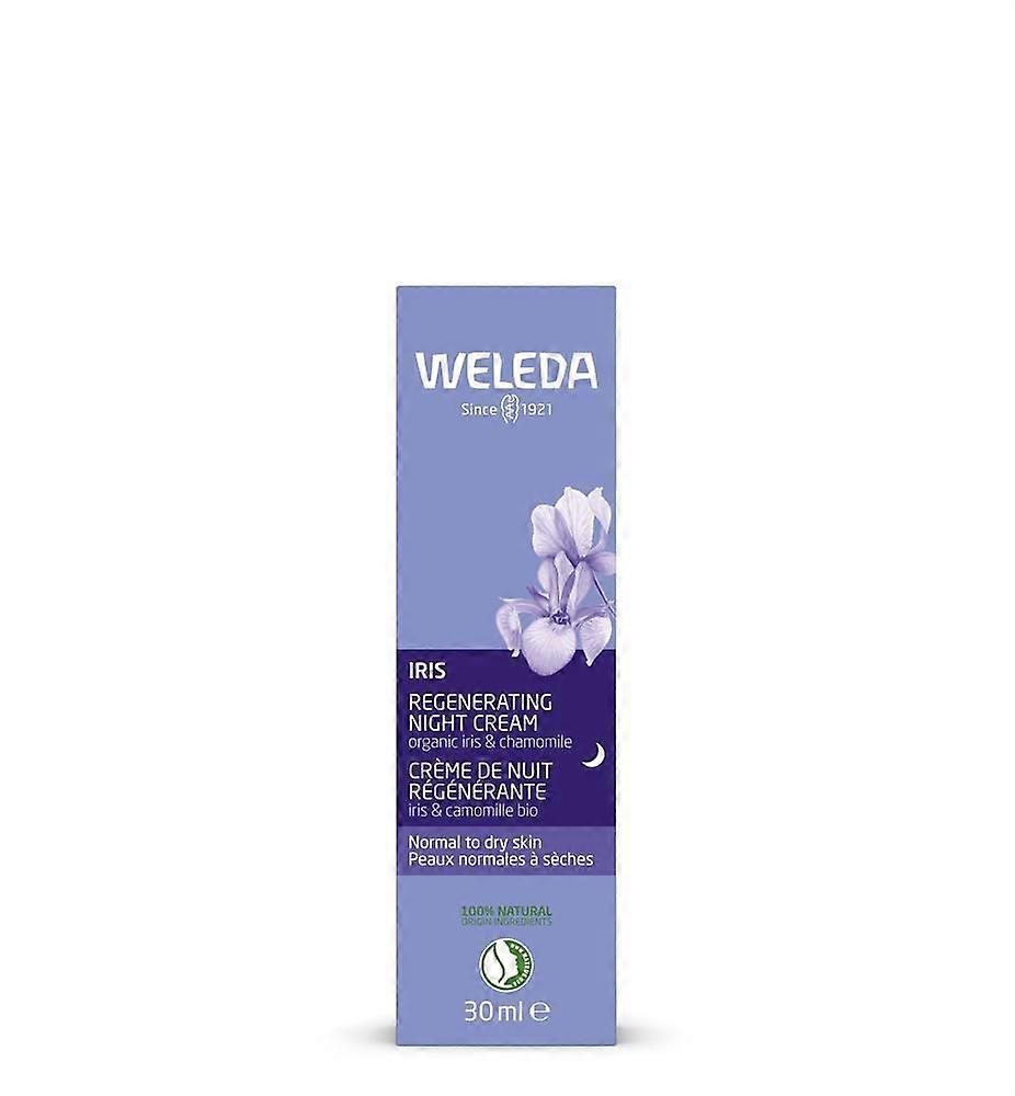 Weleda Iris Regenerating Night Cream 30ml - 4 Pack