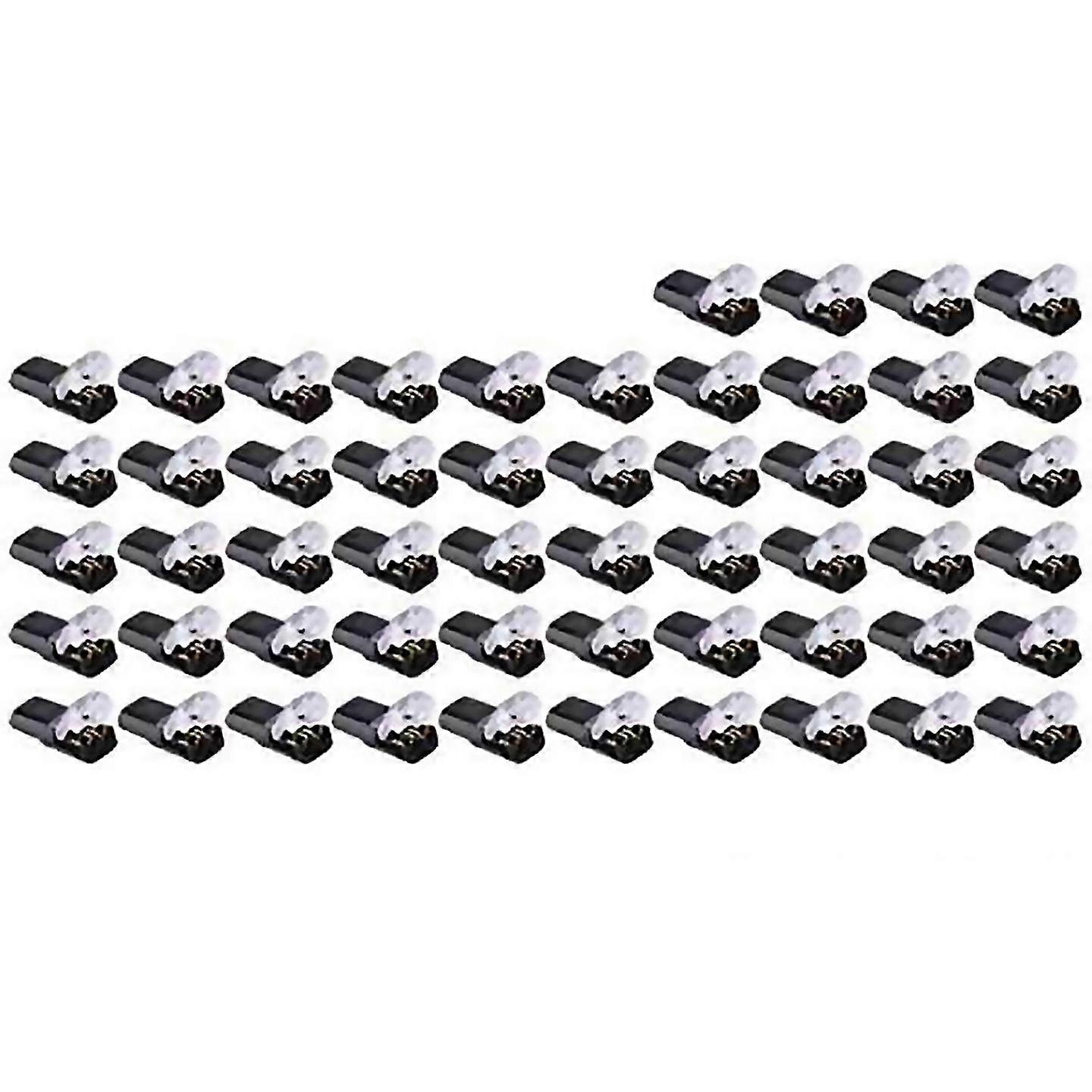 For 54pcs Doublewire Plugin Connector Pluggable Led Wire Connectors
