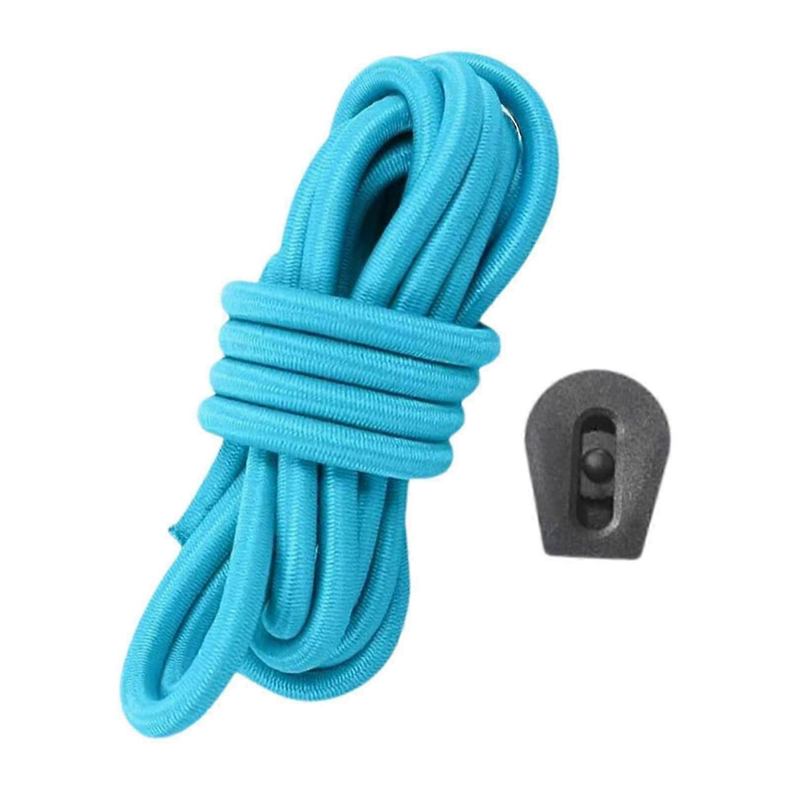 Elastic Bungee Shock Cord with Adjustable Nonslip Buckle for Water Sports