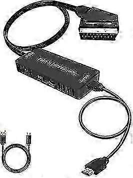 HDMI to SCART Converter Full HD Audio Video Adapter