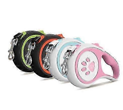 Dog leash nylon automatic retractable retractor for large and mediu...