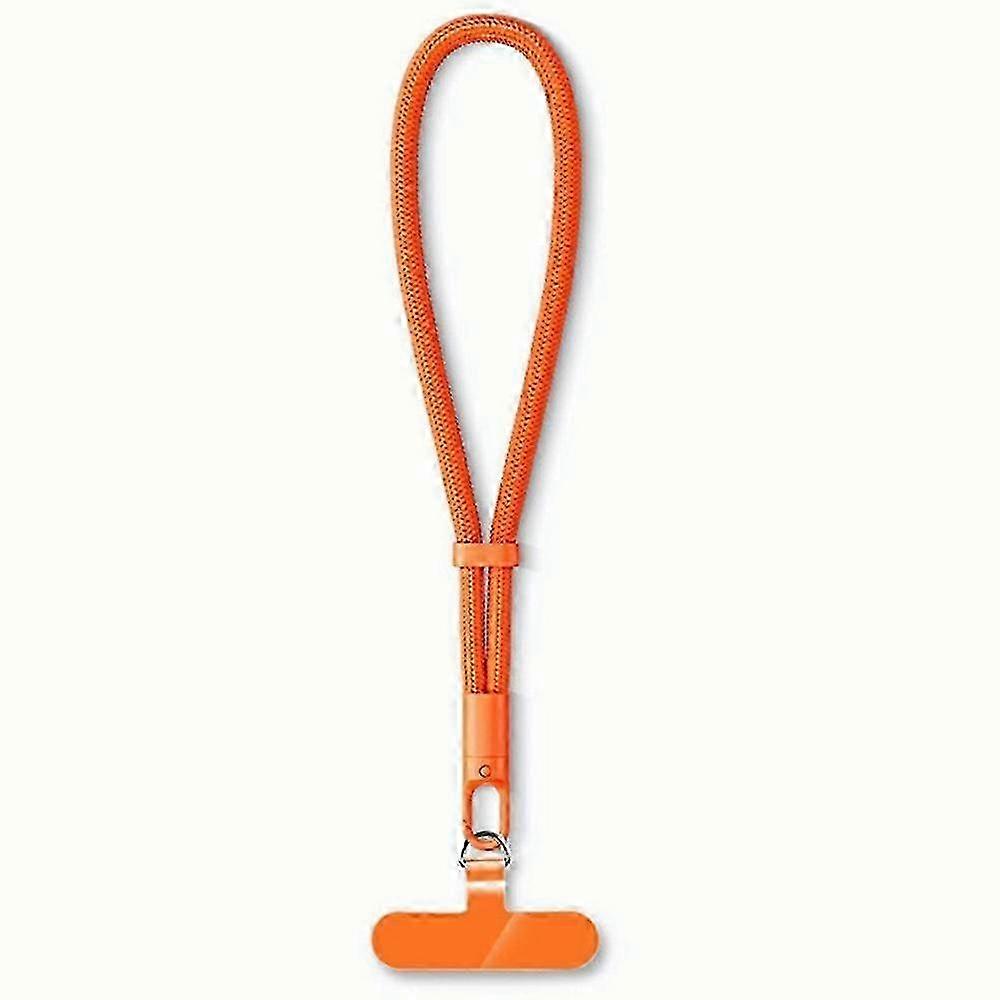 7mm Adjustable Wrist Strap with Tether Tab & 360-Degree Rotating Hook - Self-Locking Phone Lanyard for Li Devices