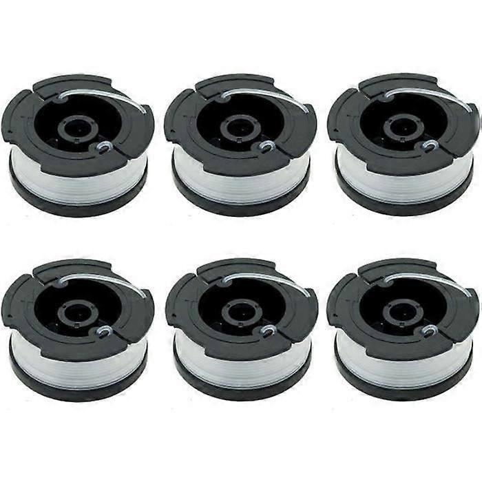 Pack of 6 Spools A6481 A6485 for Black Decker String Trimmers