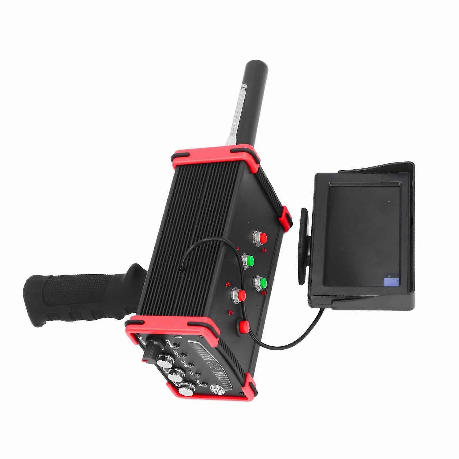 Professional Metal Detector Underground Gold Scanner 15M Depth HD LCD