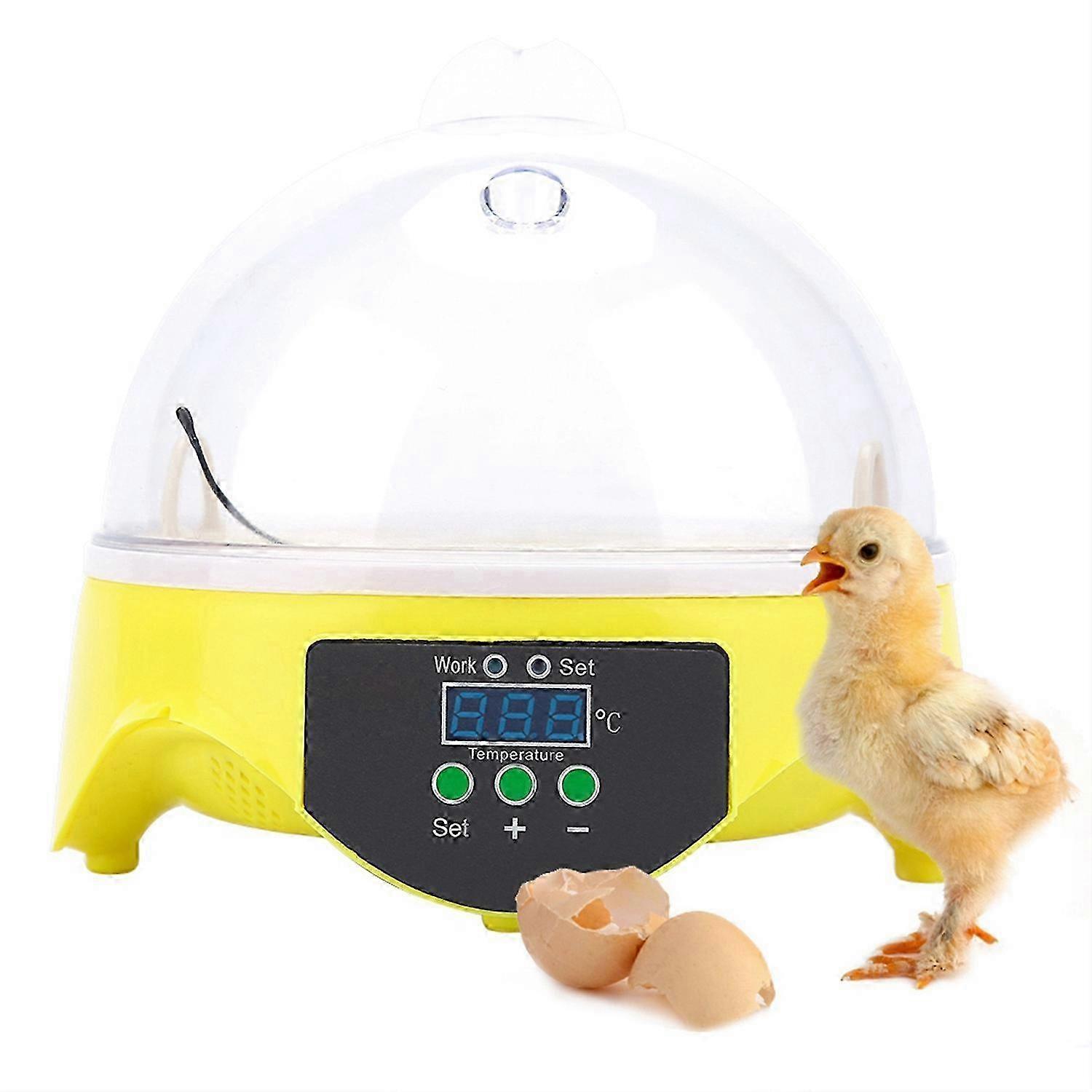 7 Eggs Incubator Digital LED Manual Turning Chicken Duck Hatcher AU Plug 220V