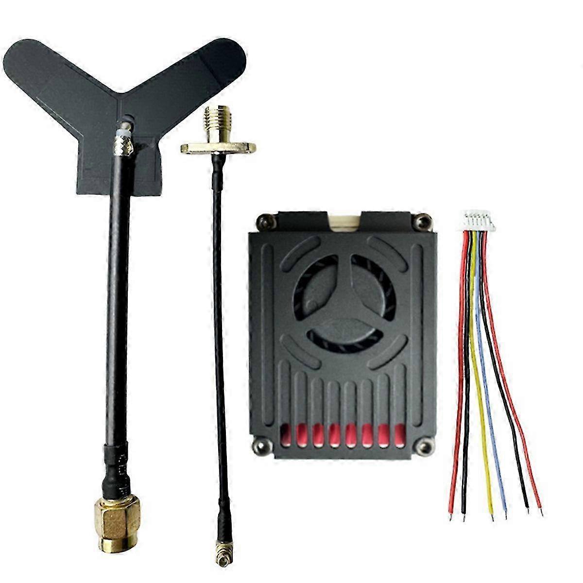 3.3Ghz 4W FPV VTX 16CH FPV Audio Video Transmitter DC7V-36V PAL/NTSC
