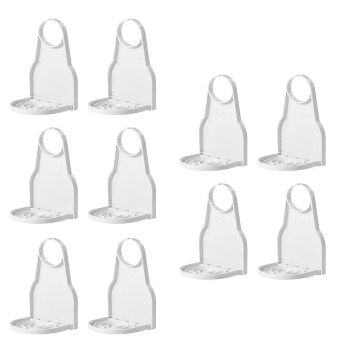 Laundry Detergent Cup Holder to Prevent Overflow and Drip,White