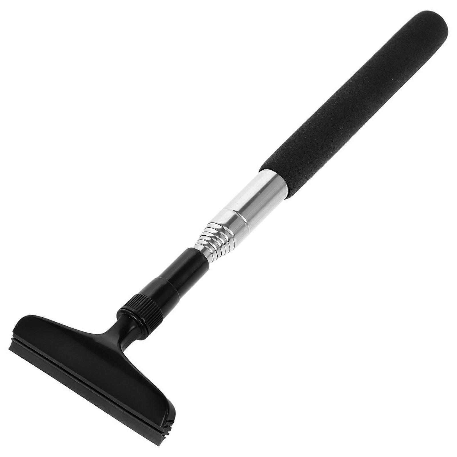 Rearview Mirror Wiper with Replaceable for Car Efficient Cleaning and Telescopic Design Black Plastic
