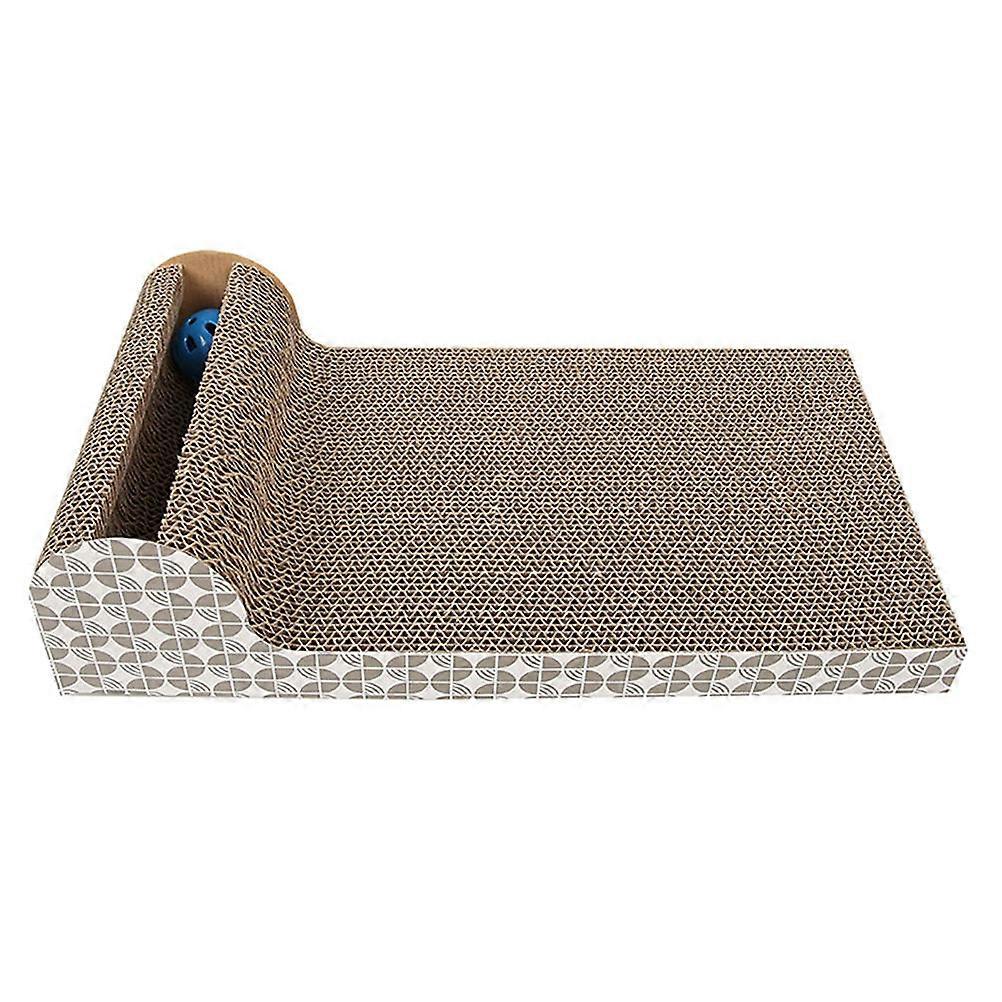 Cat Scratcher Toy Corrugated Cat Climber Post for Cats with Catnip