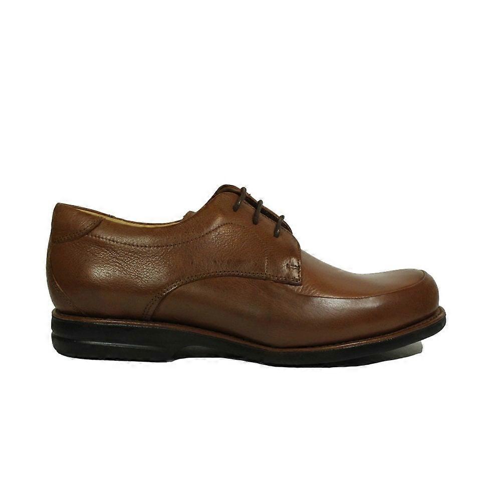 Uomo Anatomico New Recife | Pelle marrone scuro | Scarpe stringate intelligenti da uomo