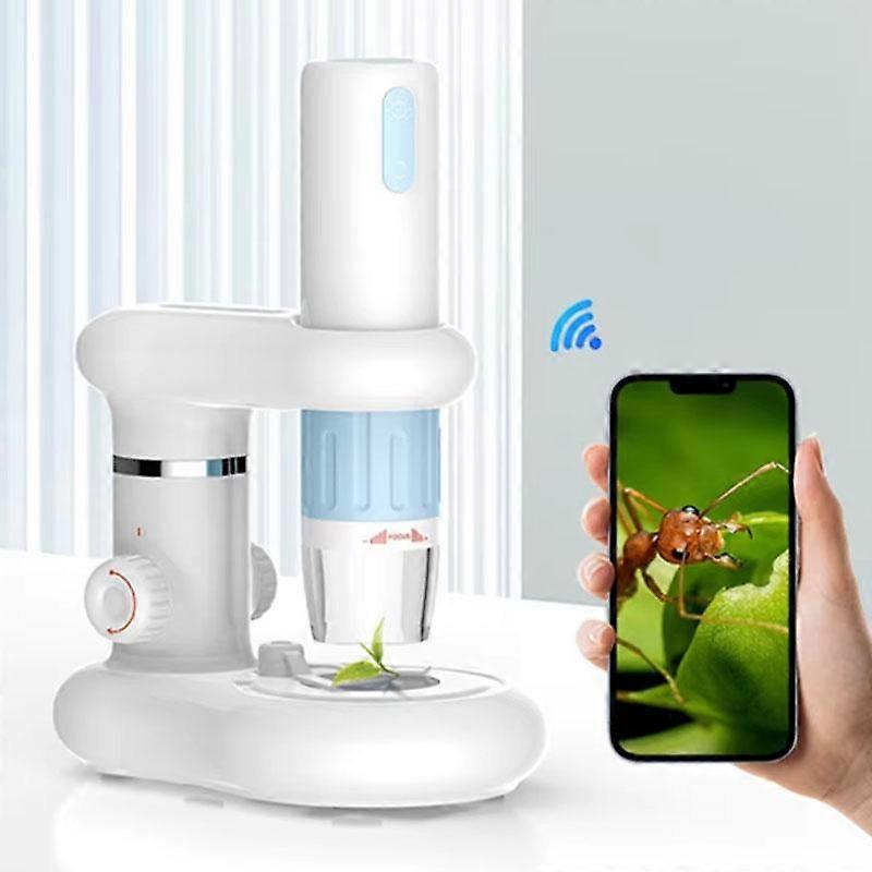 50-1000X Portable WiFi Digital Microscope Wireless HD Magnifier For Kids CM2-Z13