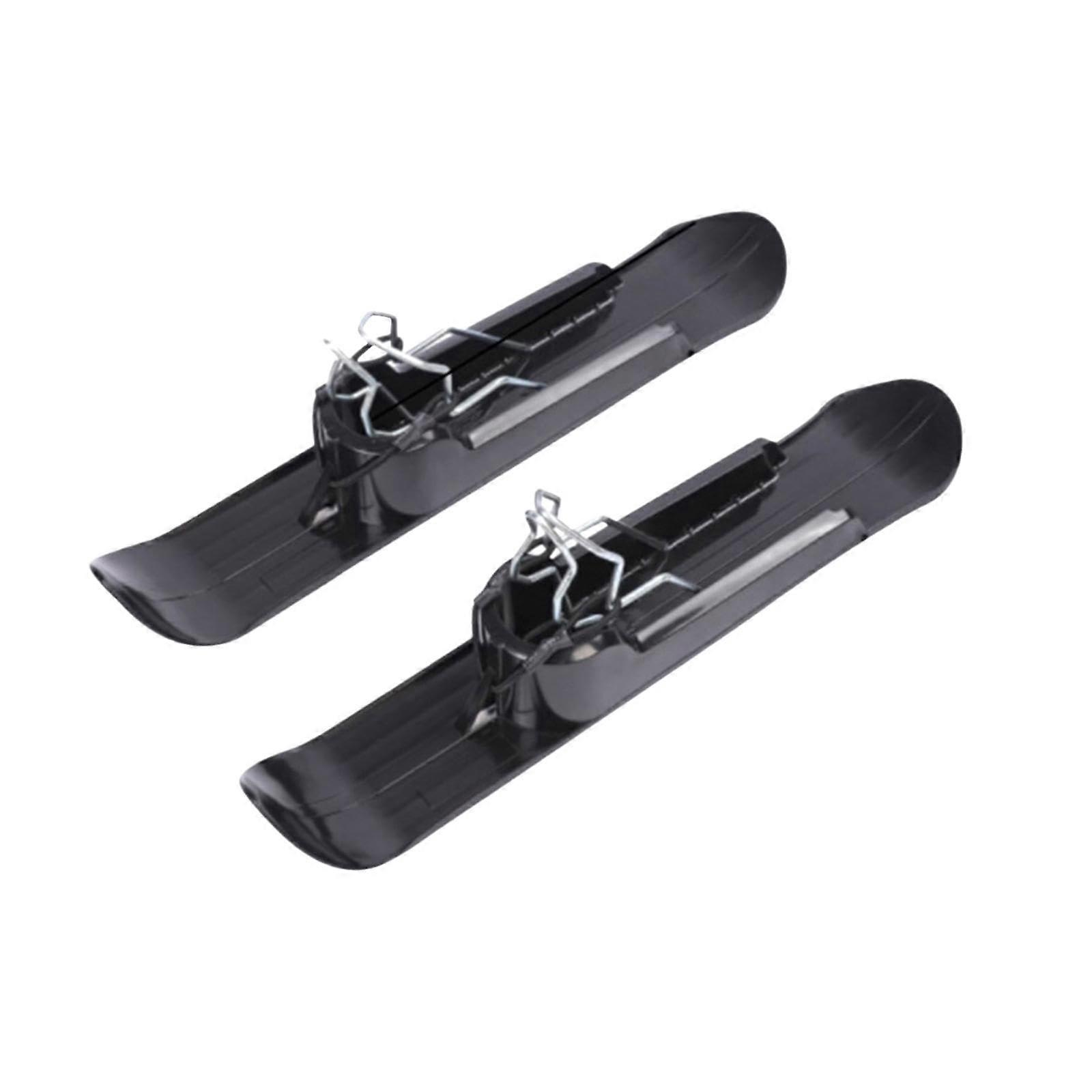 Snow Sled Board, 2Piece Set, Skiing Board For Balance Bike And Scooter, Winter Sports Accessory