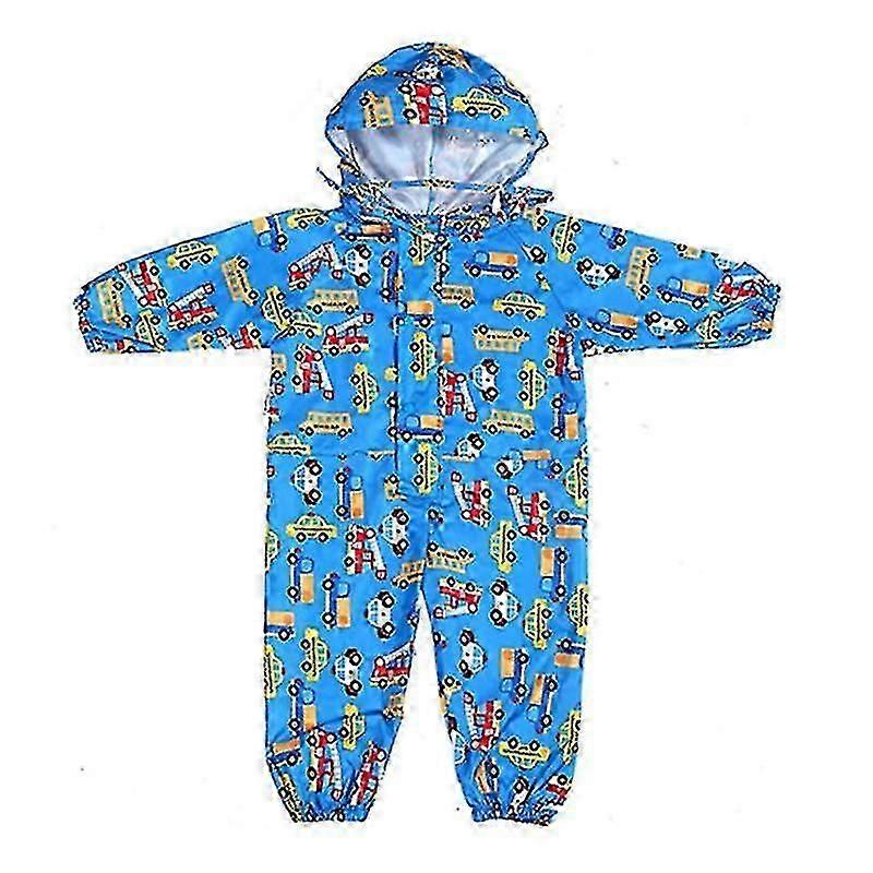 קריקטורה מעיל גשם ילדים ילדים סרבל בגדי גשם ילד ילדה עמיד למים פונצ'ו