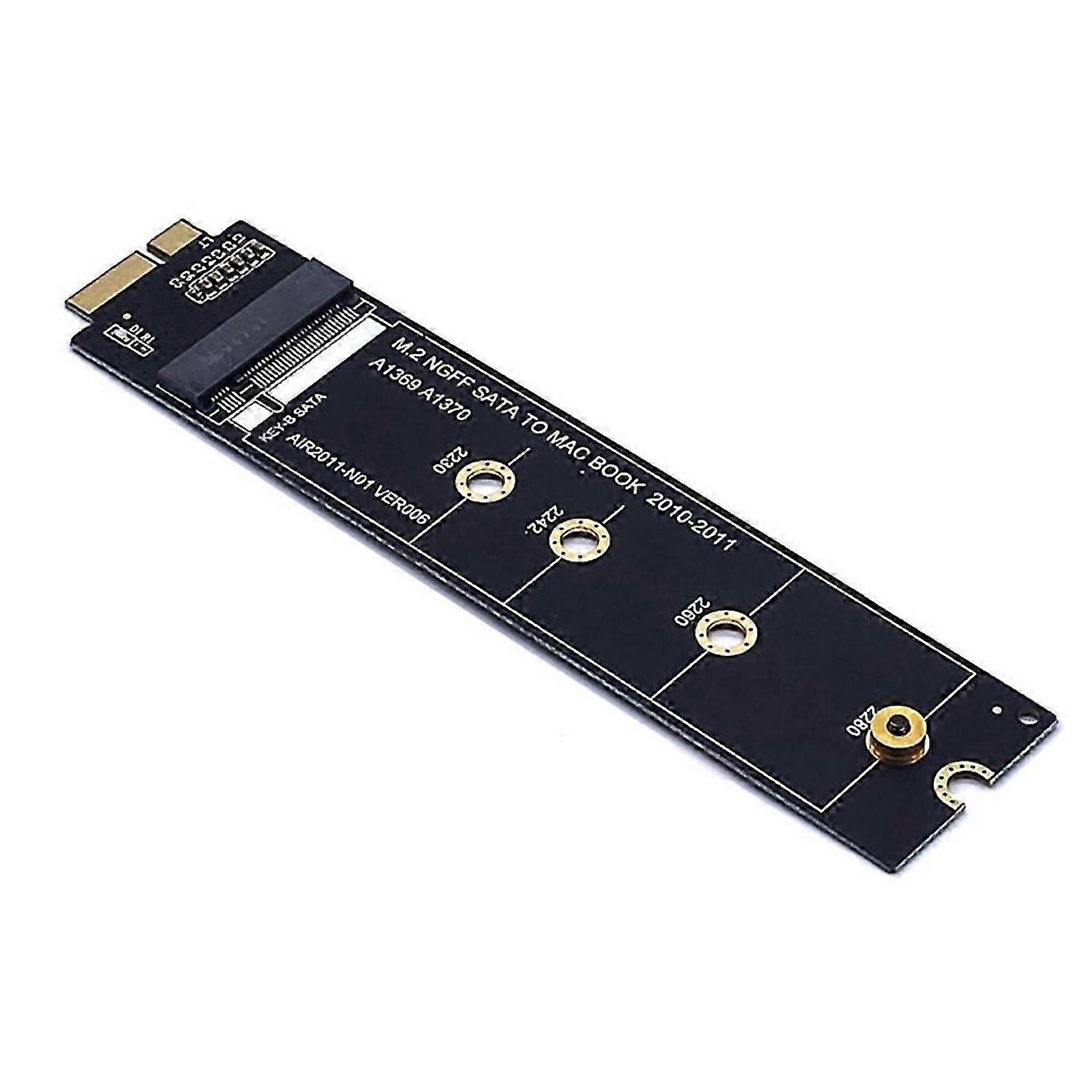 M.2 NGFF SATA SSD Adapter for MacBook Air 2010 Converter Card Support