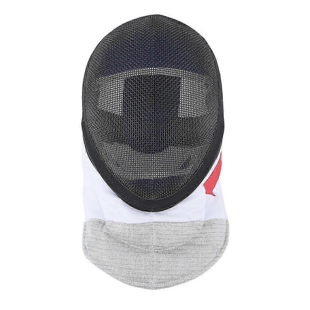 Fencing Sports Mask with Padded Bib for Practice and Competition Size M