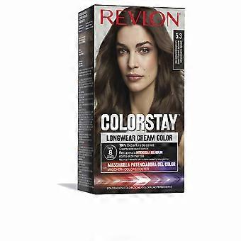 Permanent Dye Revlon Colorstay Nº 5.3 Light Brown