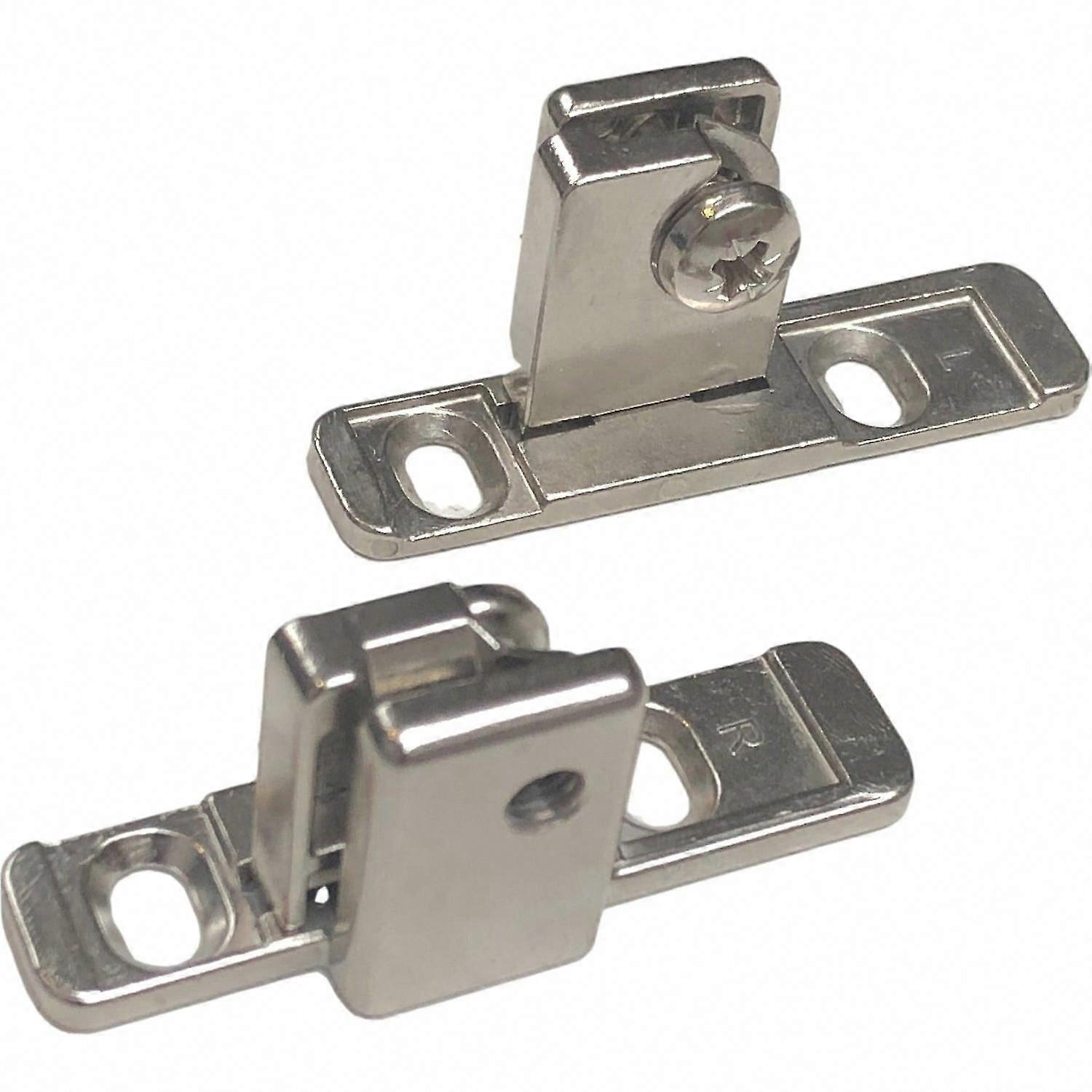 Multitech 54mm Front Drawer Bracket Connector Pair for Kitchen Cabinets