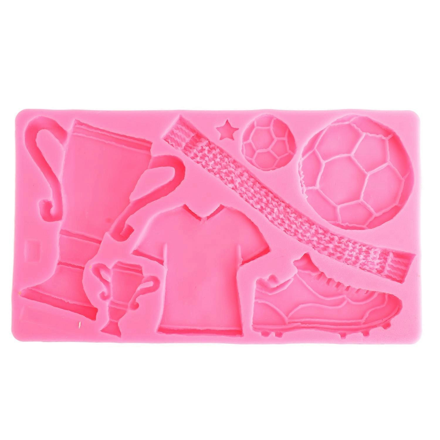 Feature:
1. Non Stick: This silicone fondant mold is flexible and non stick, anti aging, non degrada
