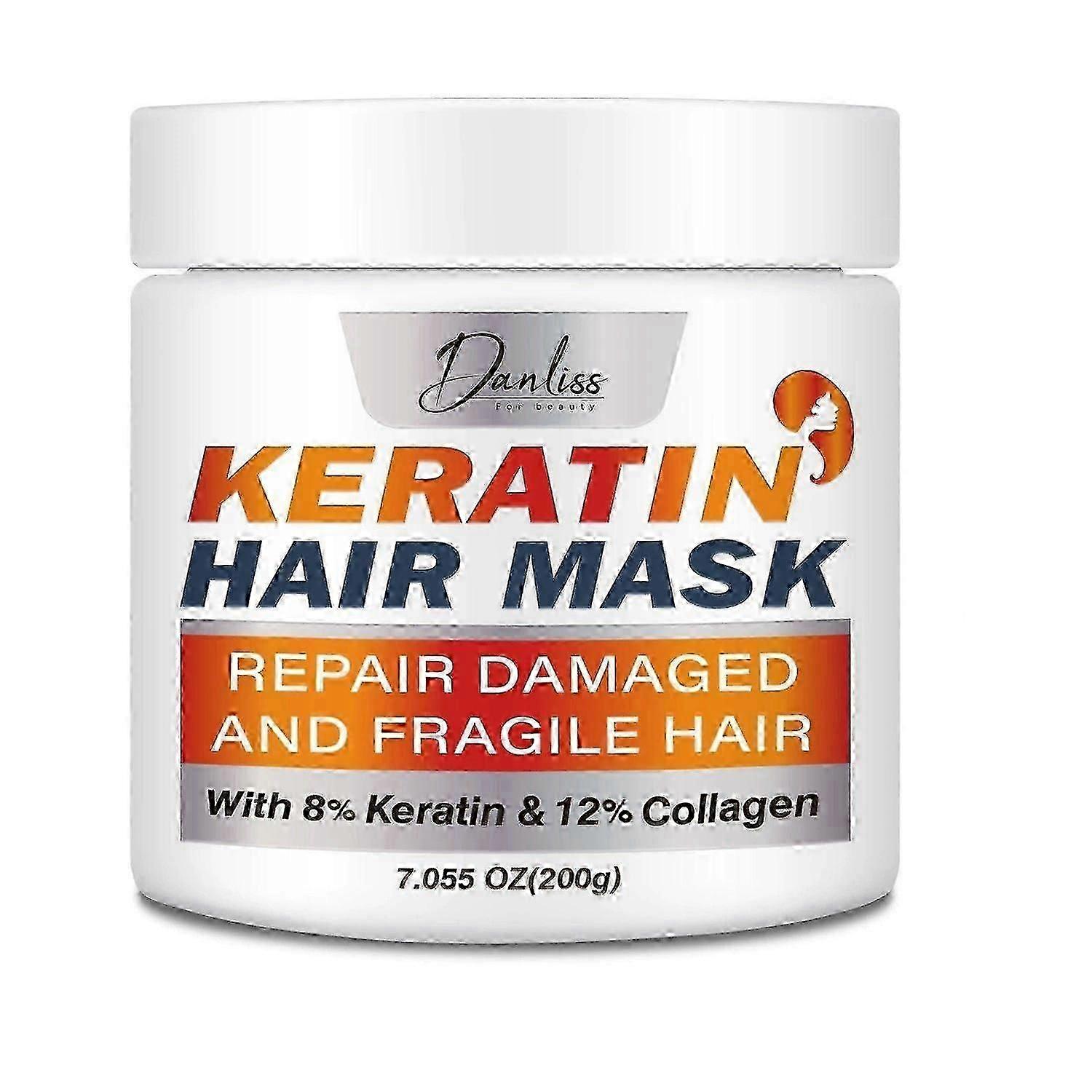 ExquisiteKeratin Hair Mask - Hydrating Deep Conditioner Treatment for Dry, Damaged and Split Ends - Moisture for Frizzy and Curly Hair - Collagen Trea