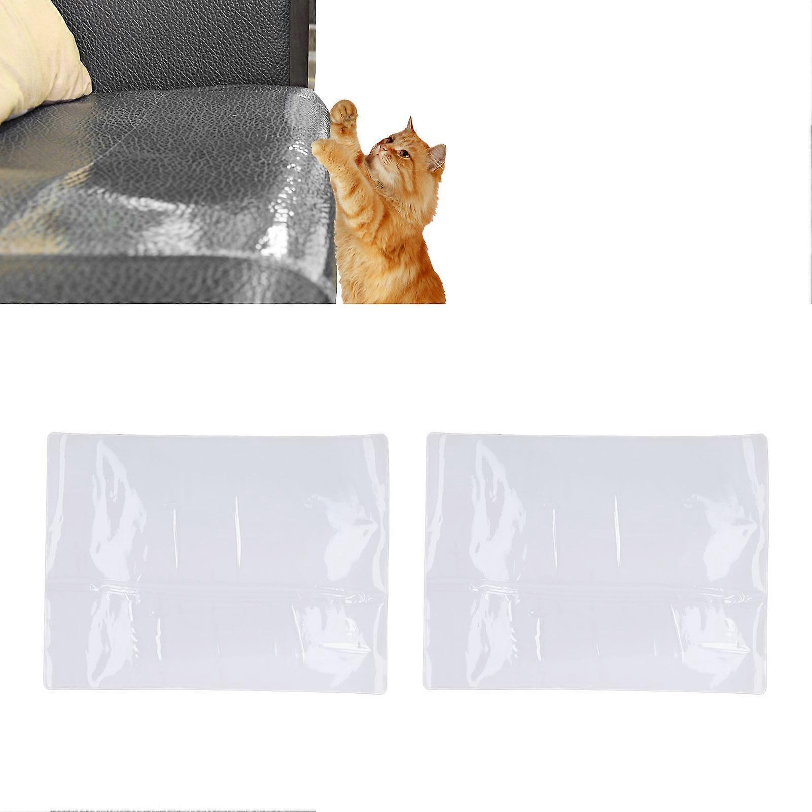 10Pcs Transparent PVC Cat Scratch Protector Tape 30x45cm