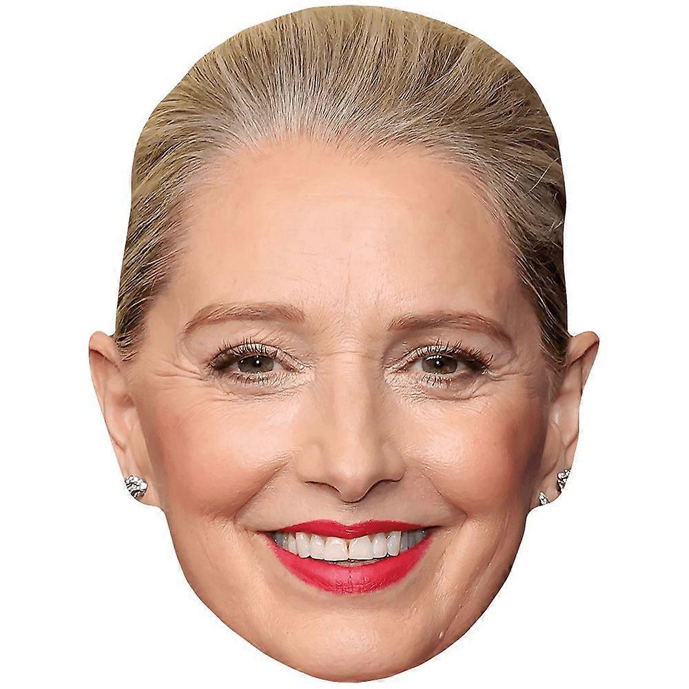 Katherine LaNasa (Smile) Celebrity Mask, Flat Card Face