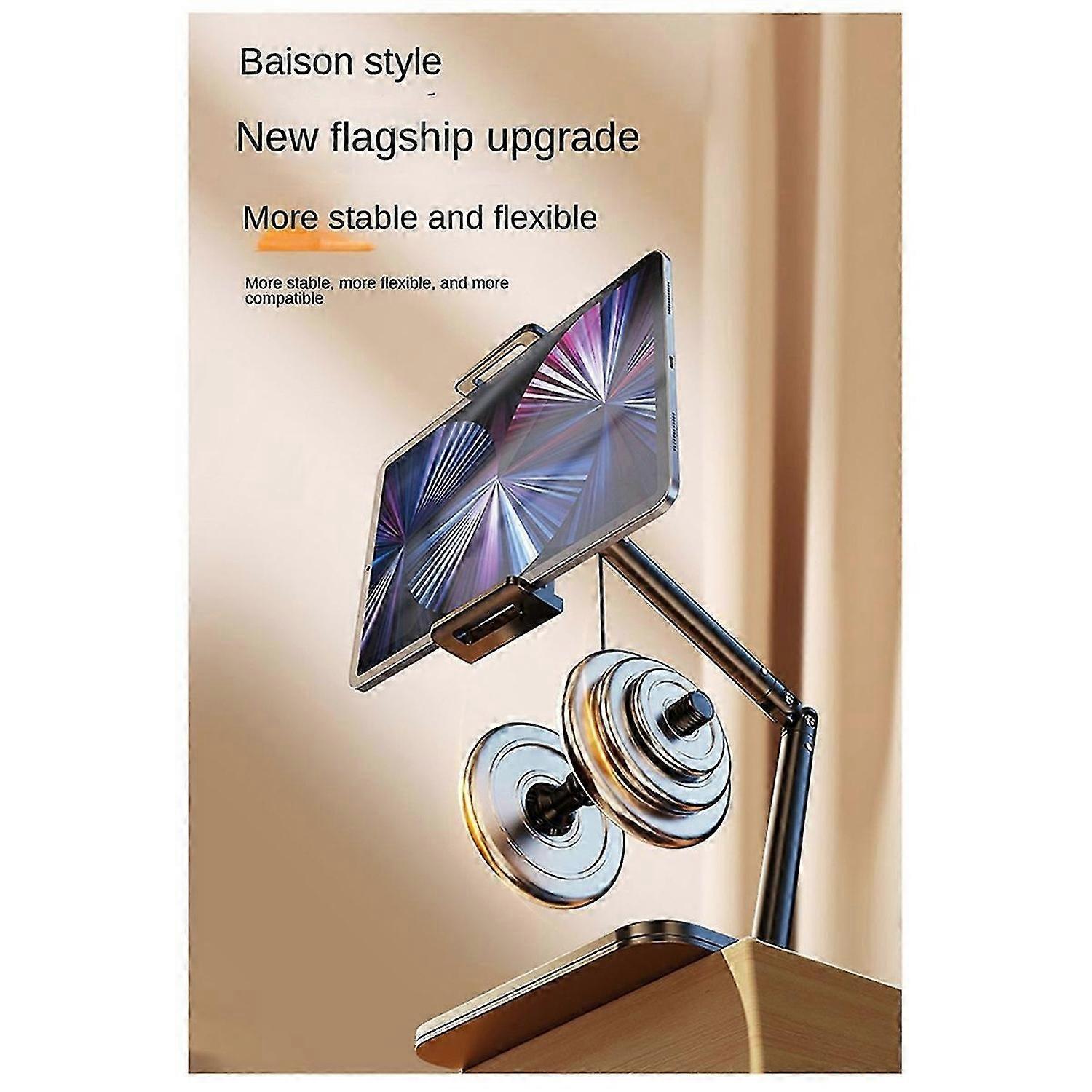 Tablet Stand Adjustable Desk Tablet 360° Rotating Tablet Holder