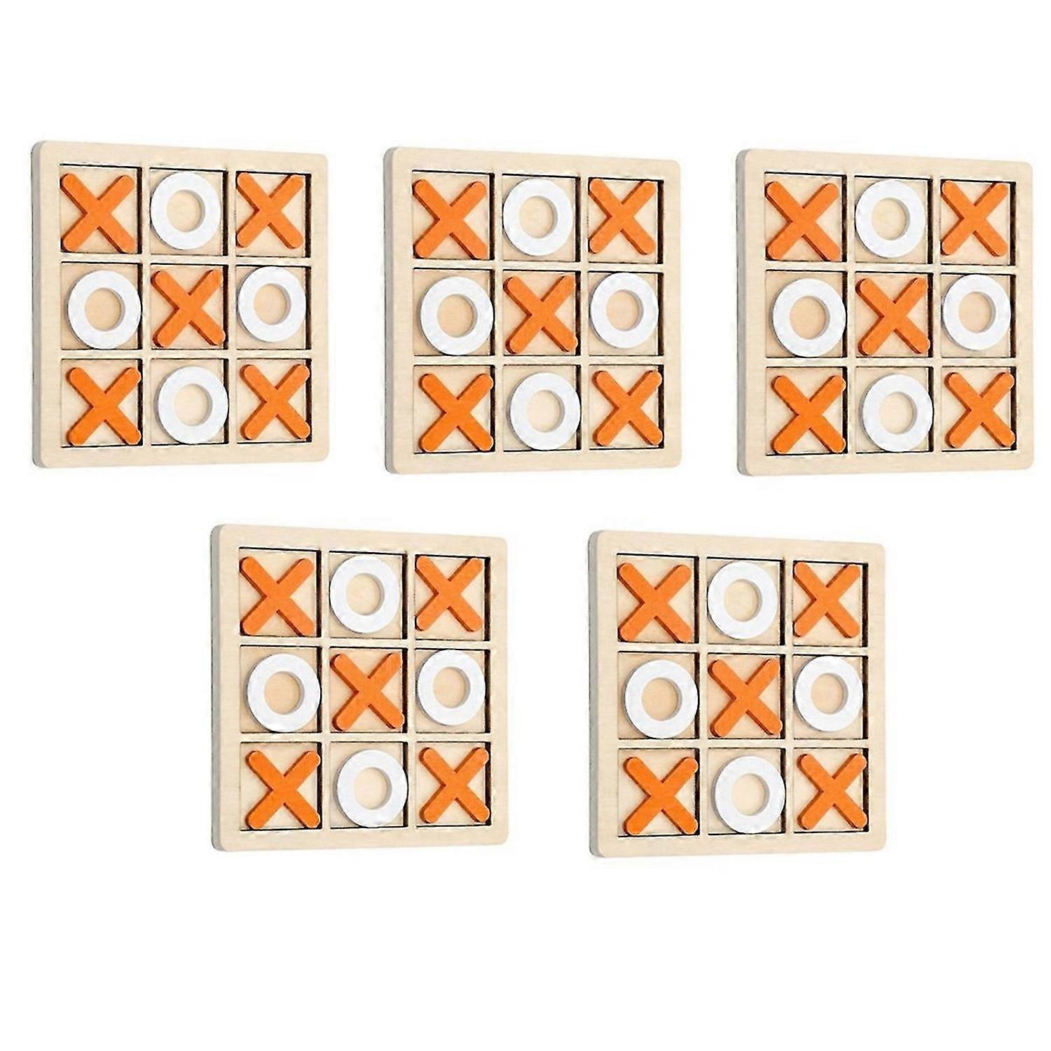 5PCS Xo Toe Children Board Game Parent-Child Interactive B