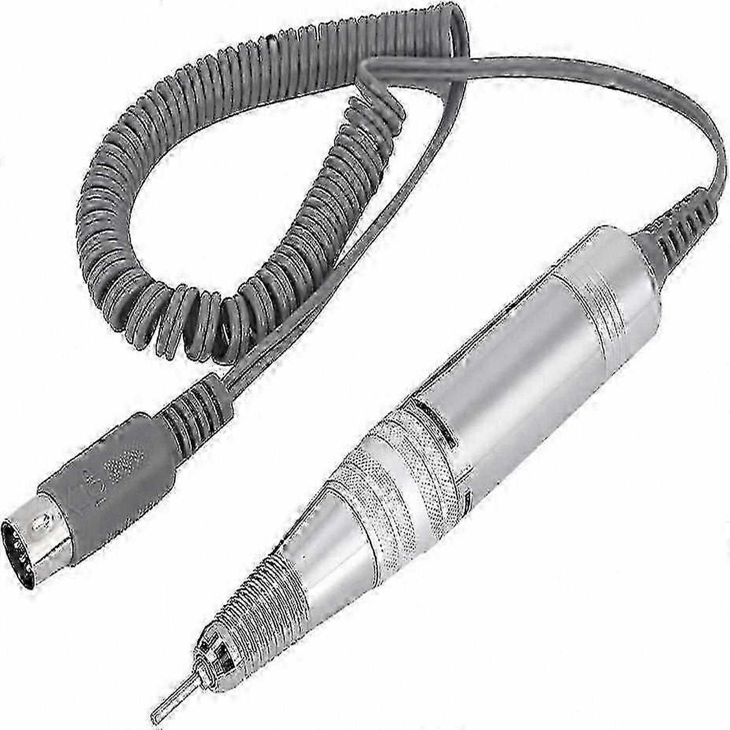 電動ネイルファイルハンドピース、ネイルアート用35000 RPMマニキュアツール交換ハンドルペン