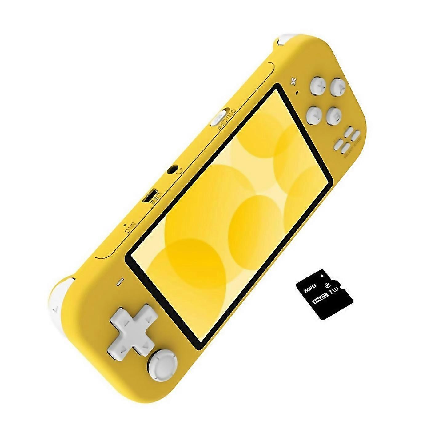 For X20 Mini Arcade Gaming Console 43 Inch Hd Screen Console 8gb Yellow