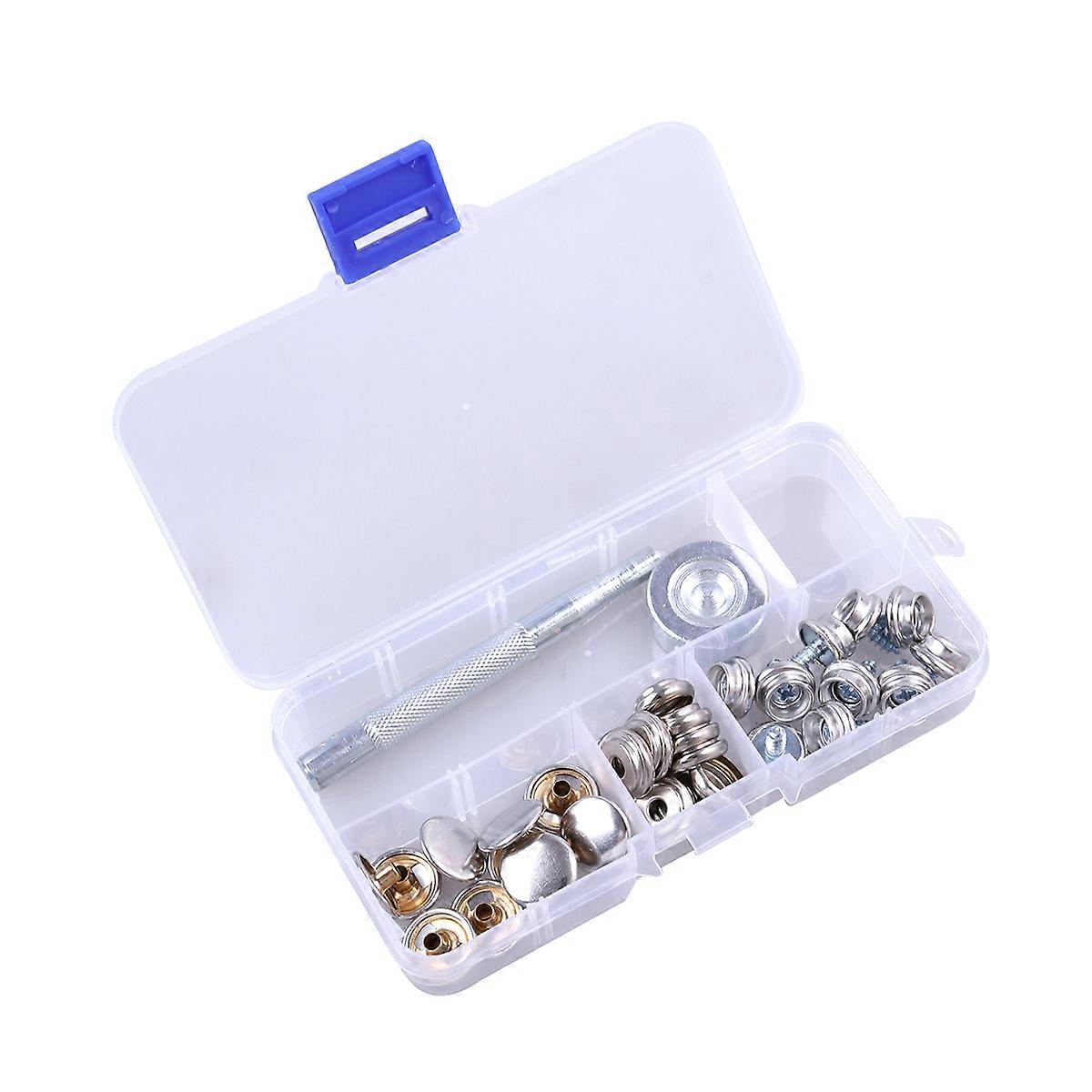 Snap Fasteners Leathercraft Screw Press Tool for Fastening Button Set