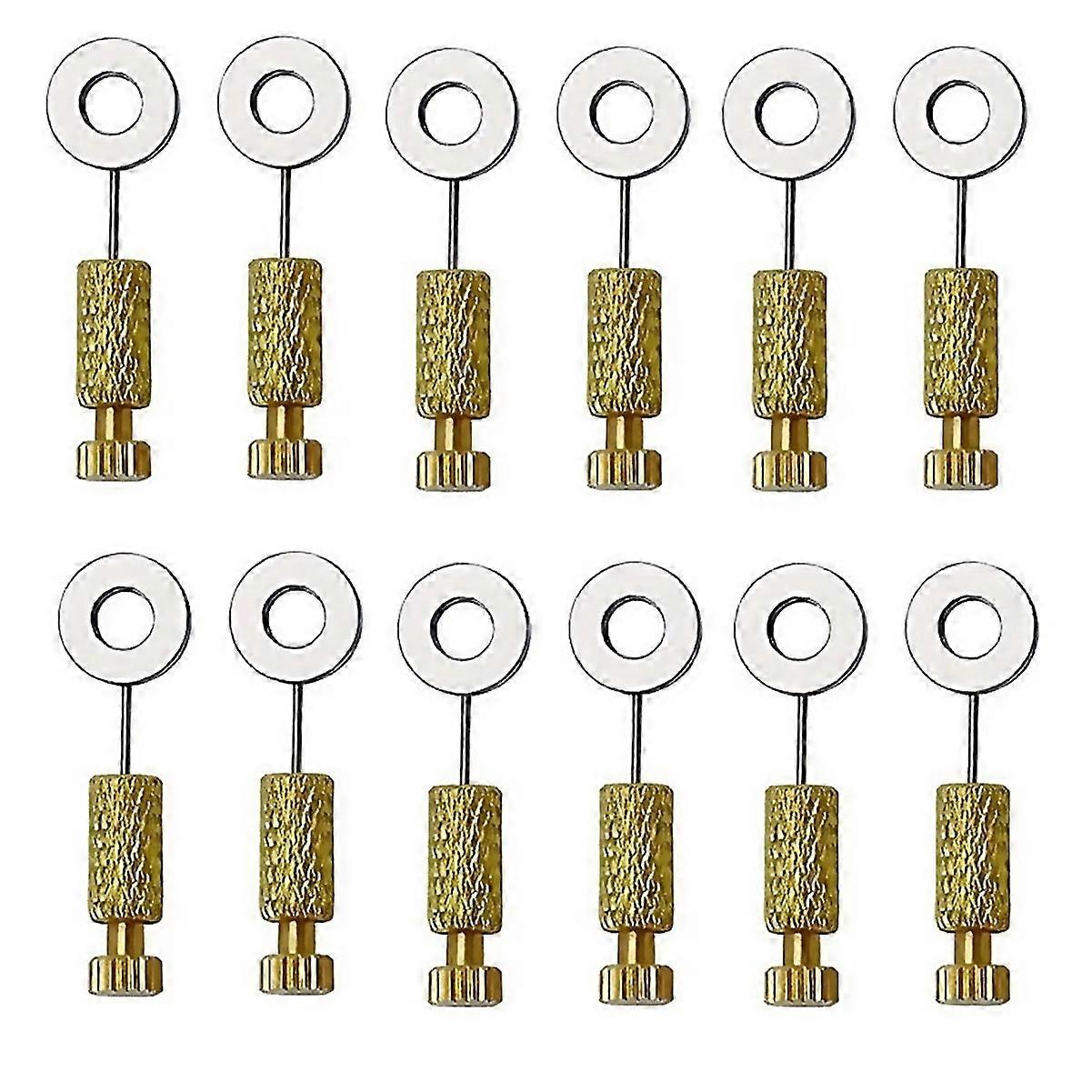 For 12pcs Handmade Leather Goods Tools Suture Fixing Needle 612mm