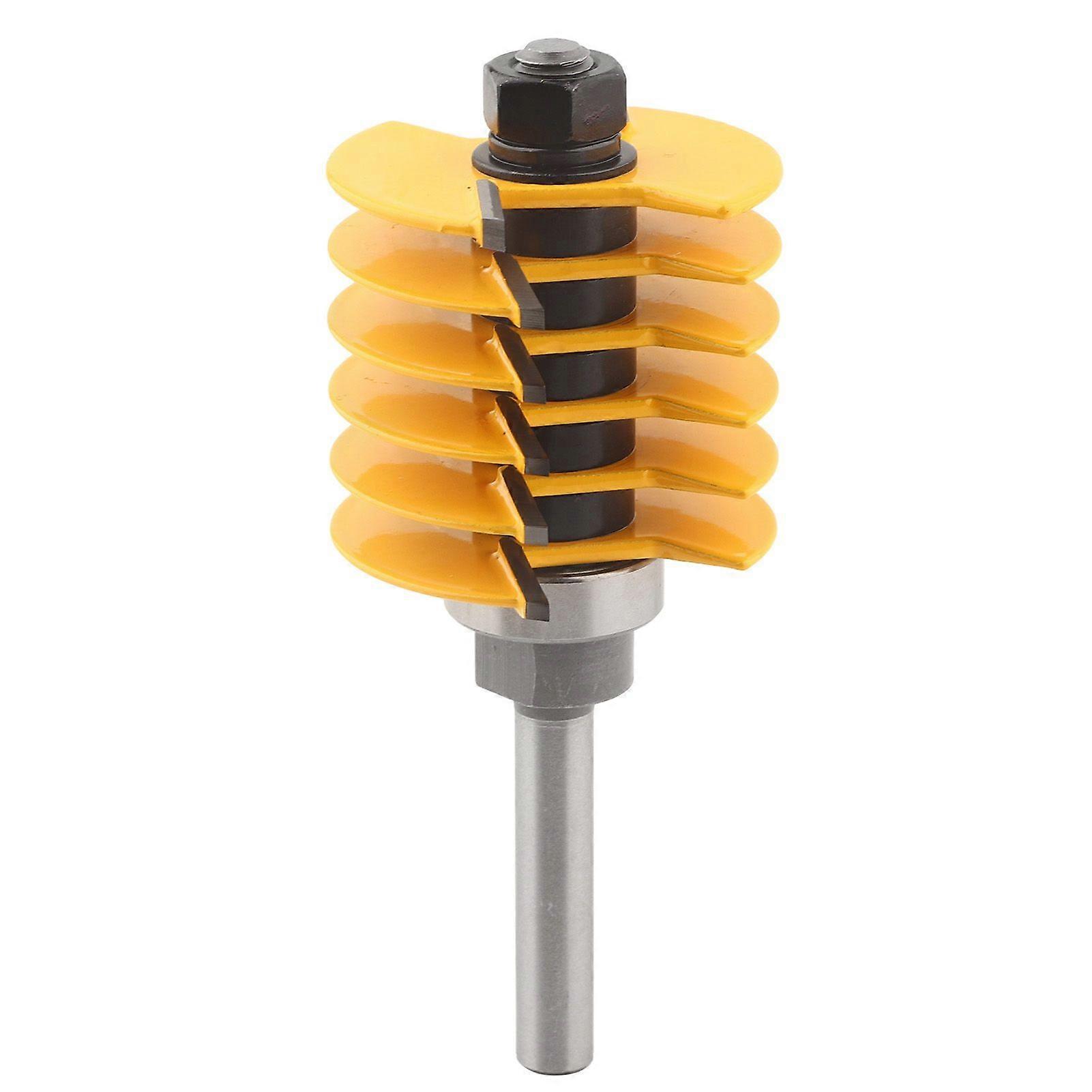 8mm Shank Woodworking Milling Cutter Finger Joint Router Bit Anti Backlash Tools